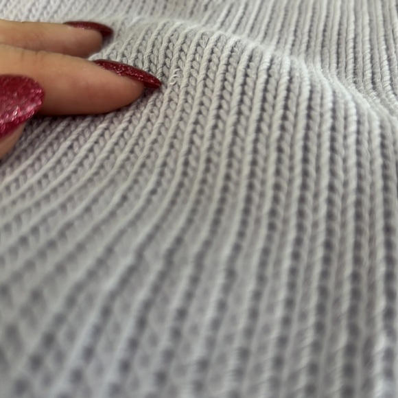 Ann Taylor purple knitted sweater blazer - Picture 5 of 5